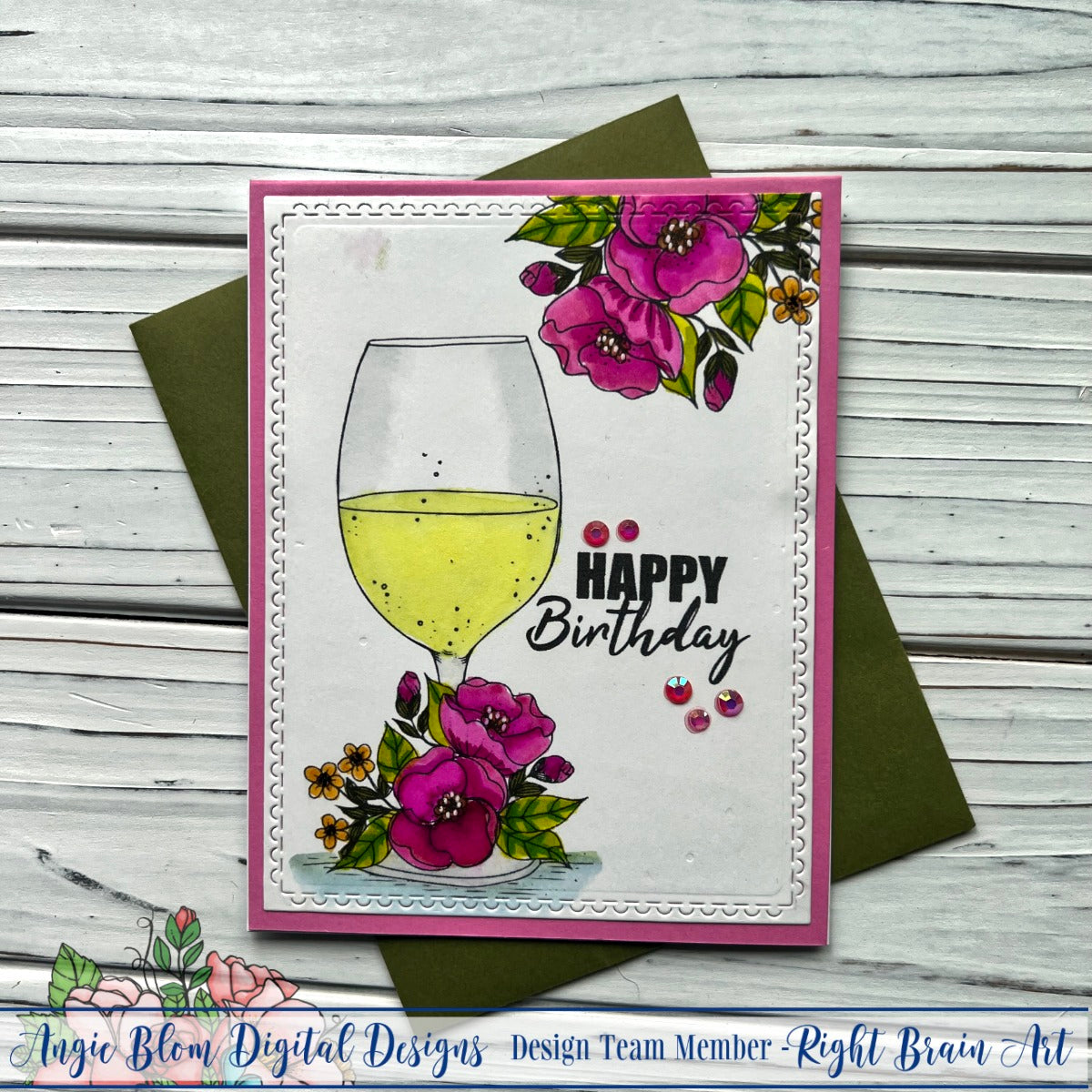 Happy Birthday Drink Wine