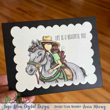 Load image into Gallery viewer, A Beautiful Ride (cowgirl)