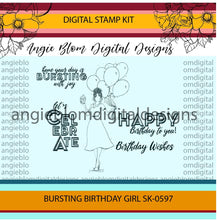 Load image into Gallery viewer, Bursting Birthday Girl