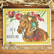 Load image into Gallery viewer, A Beautiful Ride (cowgirl)
