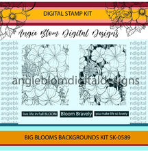 Load image into Gallery viewer, Big Blooms Background Kit