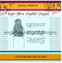 Load image into Gallery viewer, God Is Within, Girl