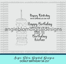 Load image into Gallery viewer, Donut Birthday
