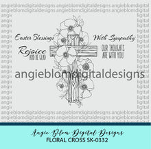 Load image into Gallery viewer, Floral Cross