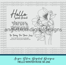 Load image into Gallery viewer, Hello Winter Rose