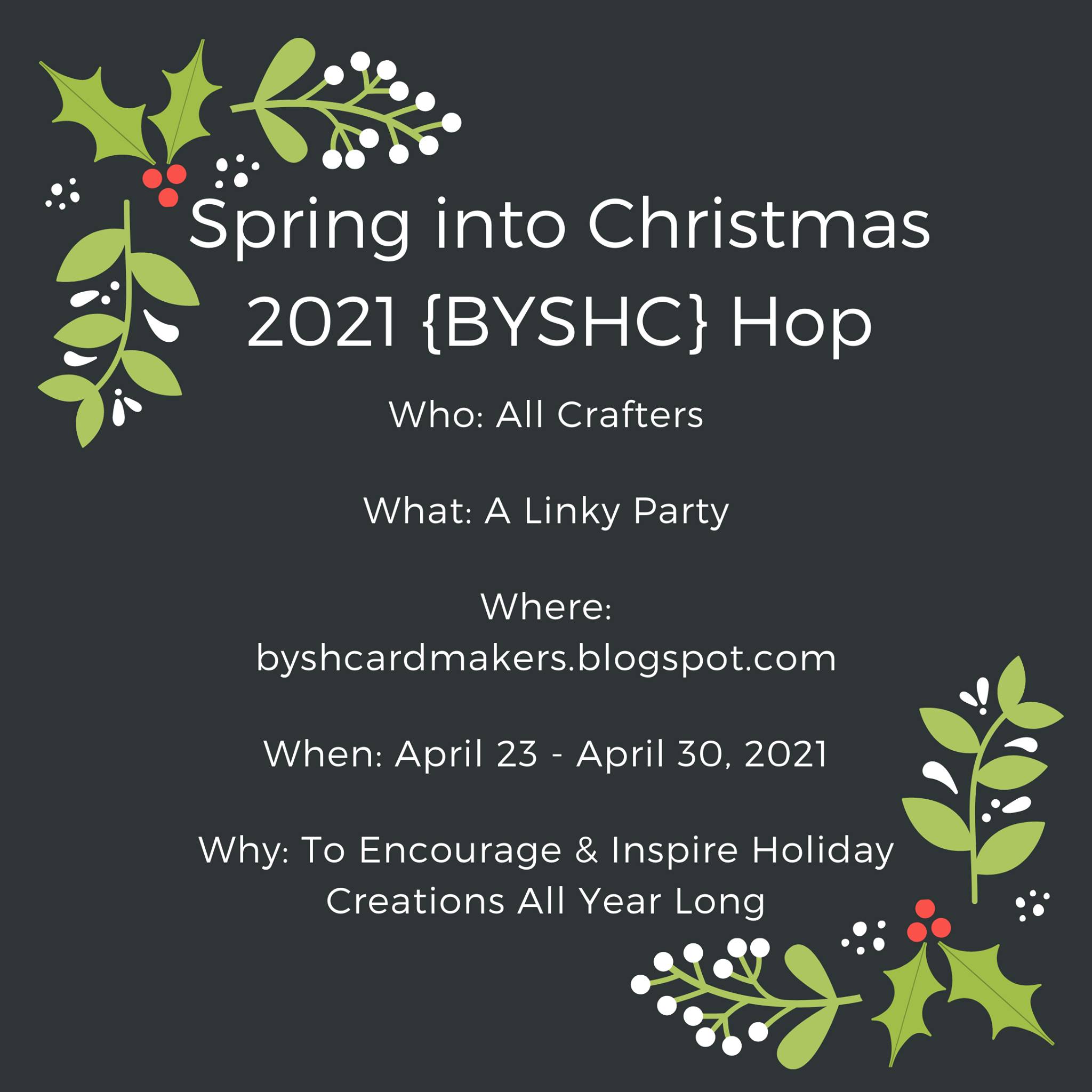 Spring Into Christmas BYSHC hop