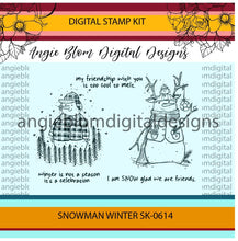Load image into Gallery viewer, Snowman Winter