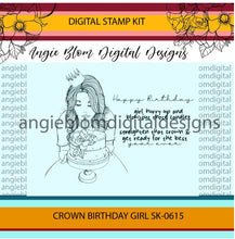 Load image into Gallery viewer, Crown Birthday Girl