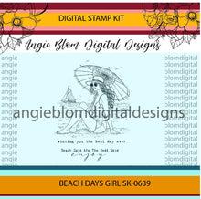 Load image into Gallery viewer, Beach Days Girl