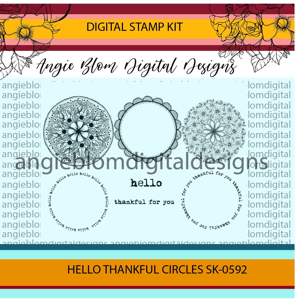 Hello Thankful Circles