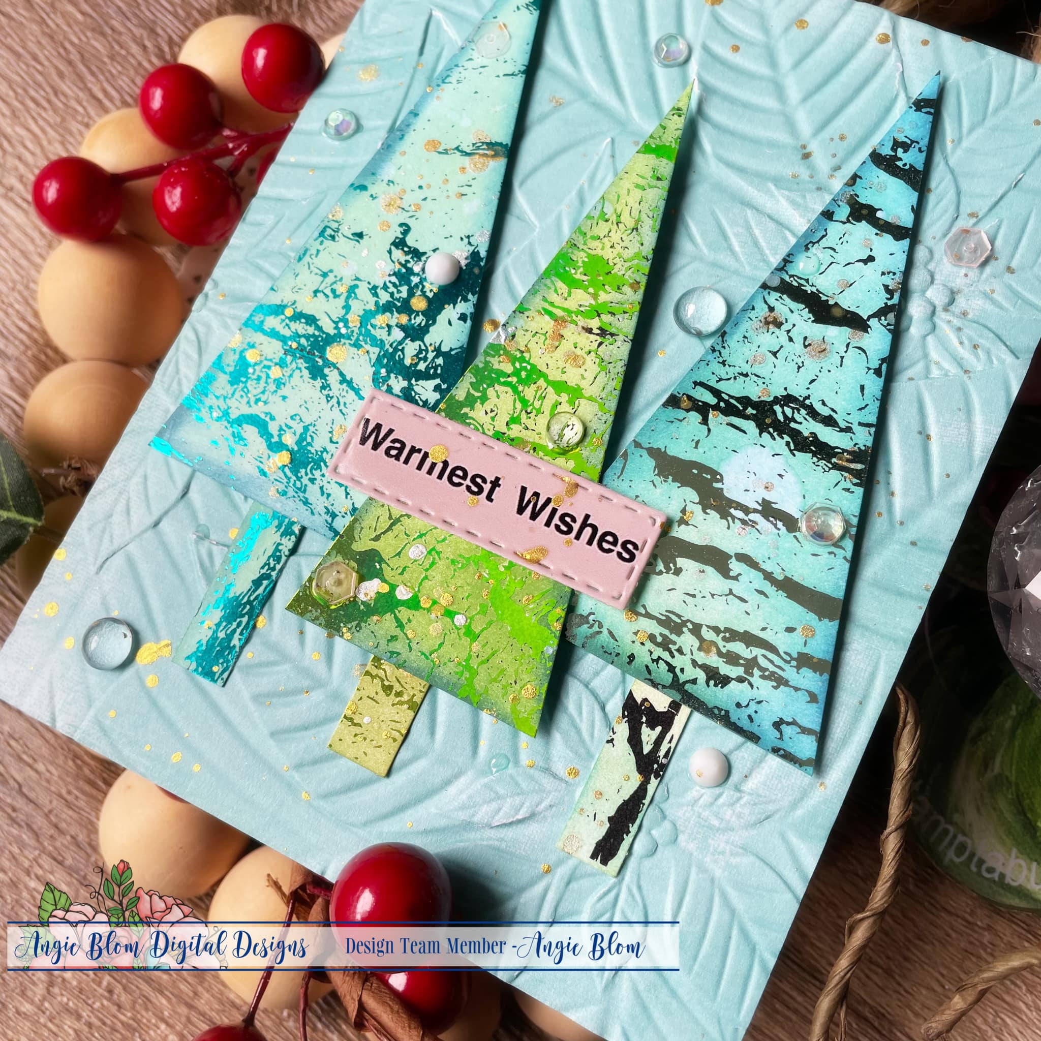 Christmas Sentiment Printable Papers