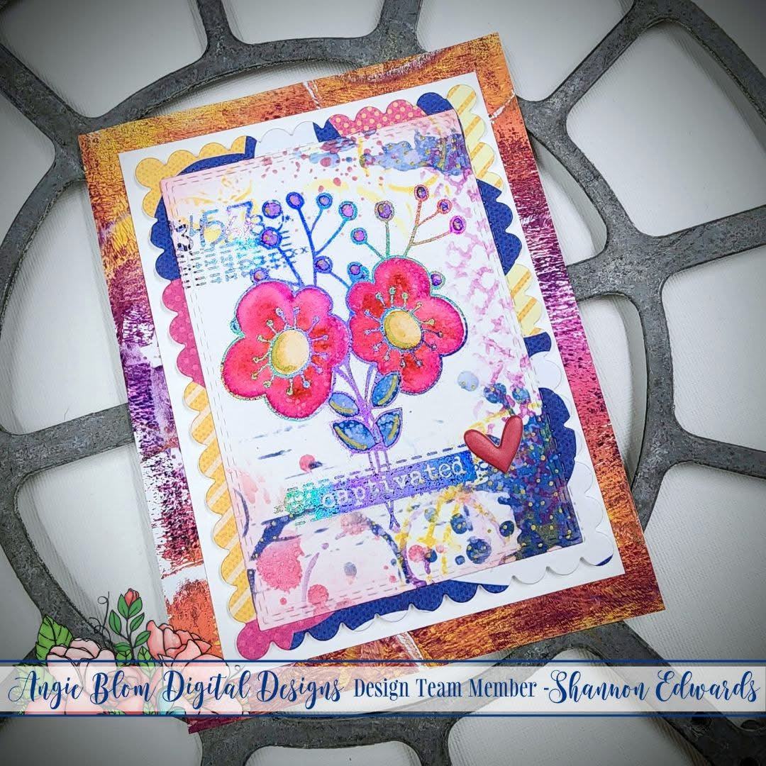 Doodle Flower Elements 1