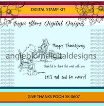 Load image into Gallery viewer, Give Thanks Pooh