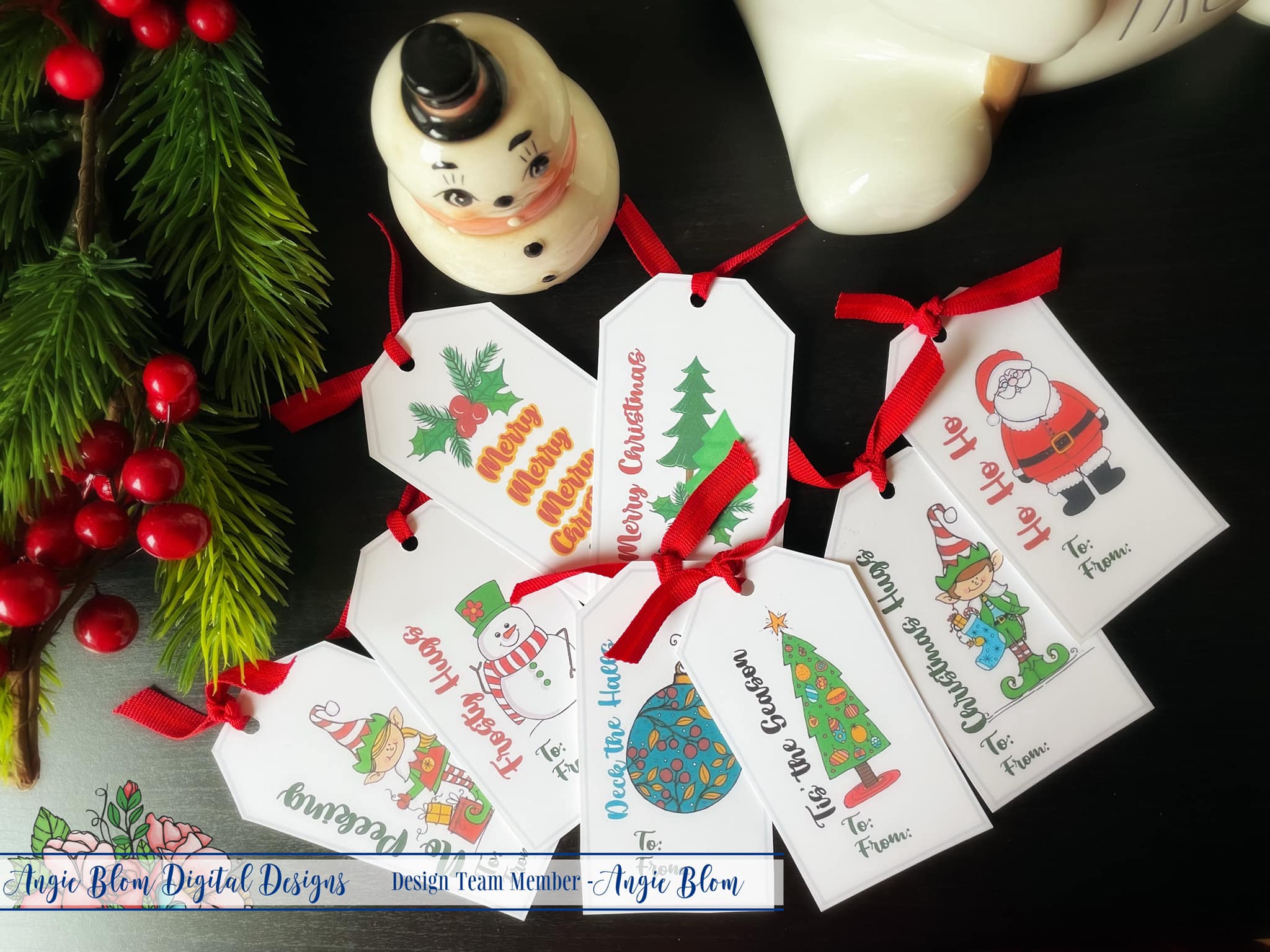 Christmas Printable Tags