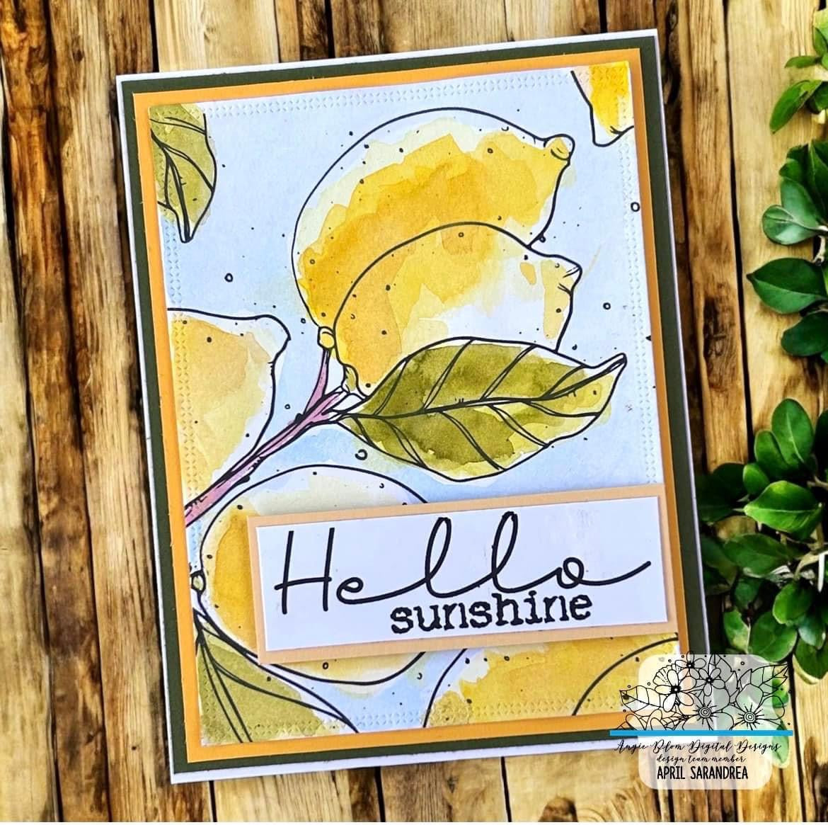 Lemon Squeeze Background Kit