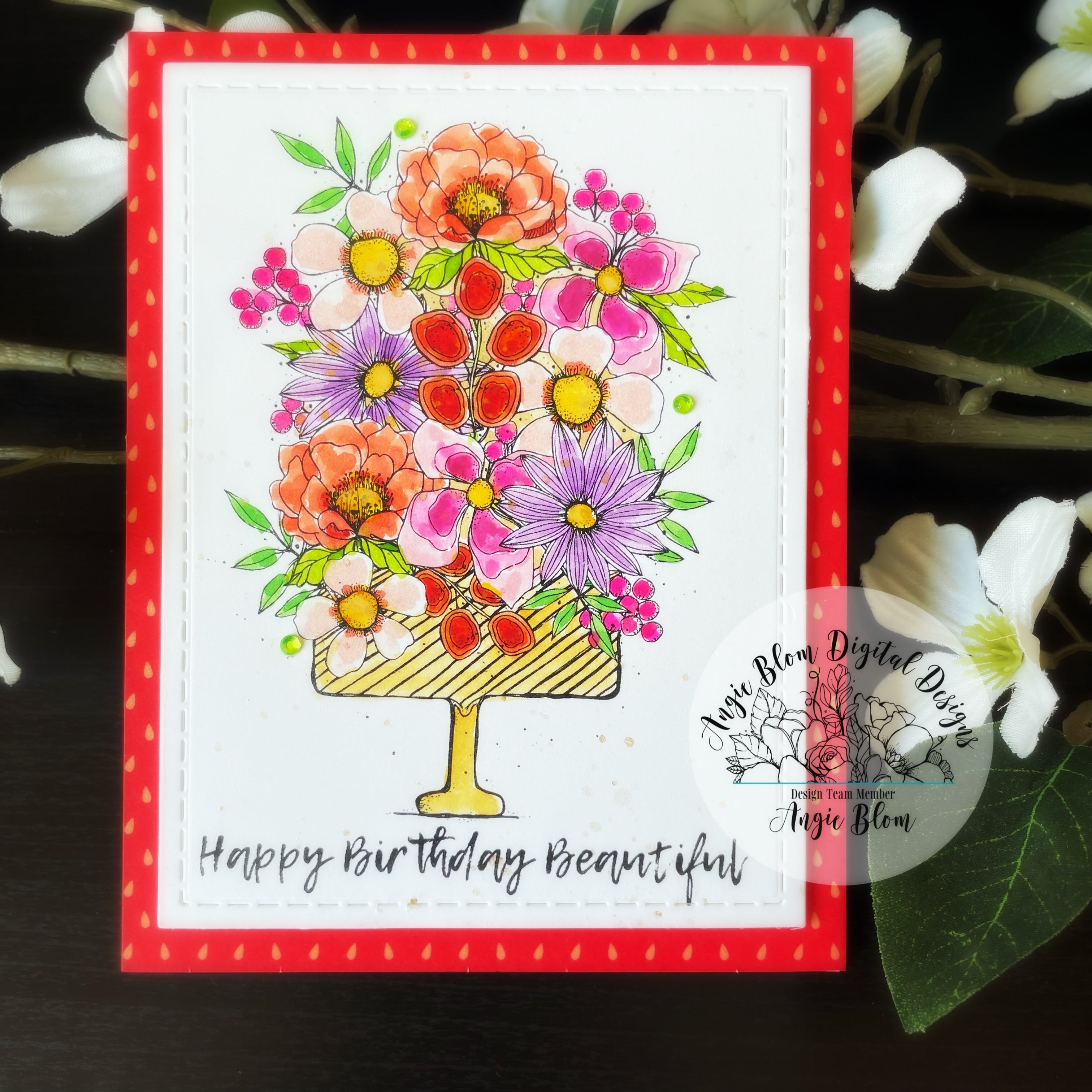 Beautiful Birthday Cake