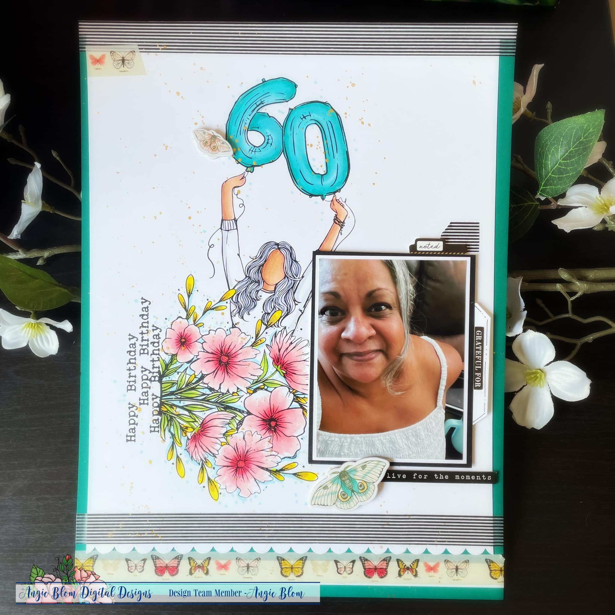 Birthday Age Number Girl