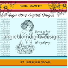 Load image into Gallery viewer, Let Us Pray Girl