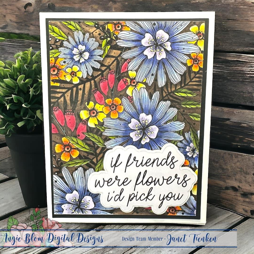 Gorgeous Blooms Background