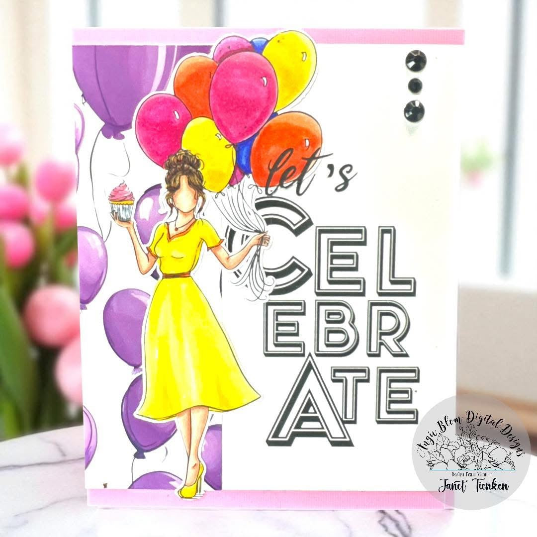 Bursting Birthday Girl