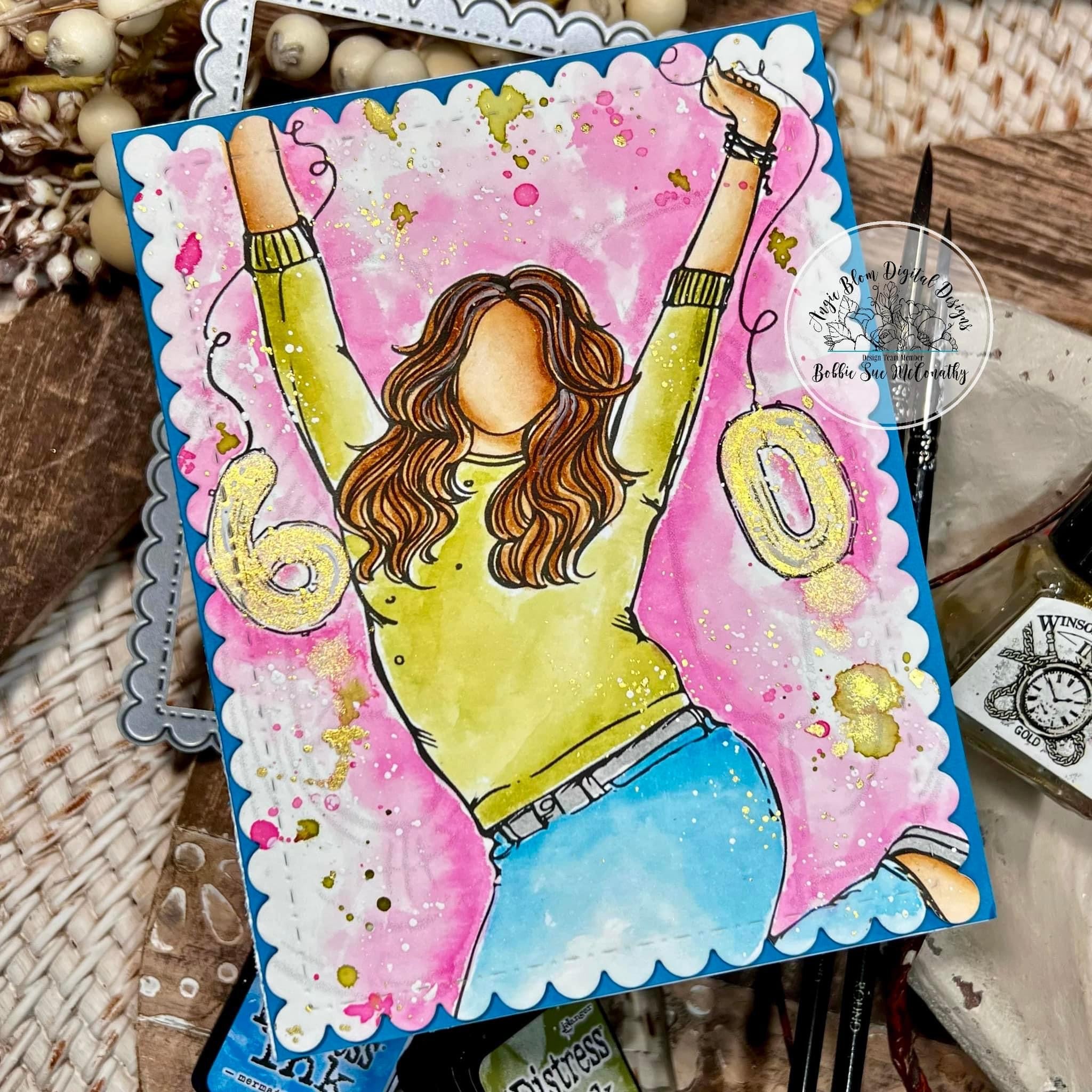 Birthday Age Number Girl