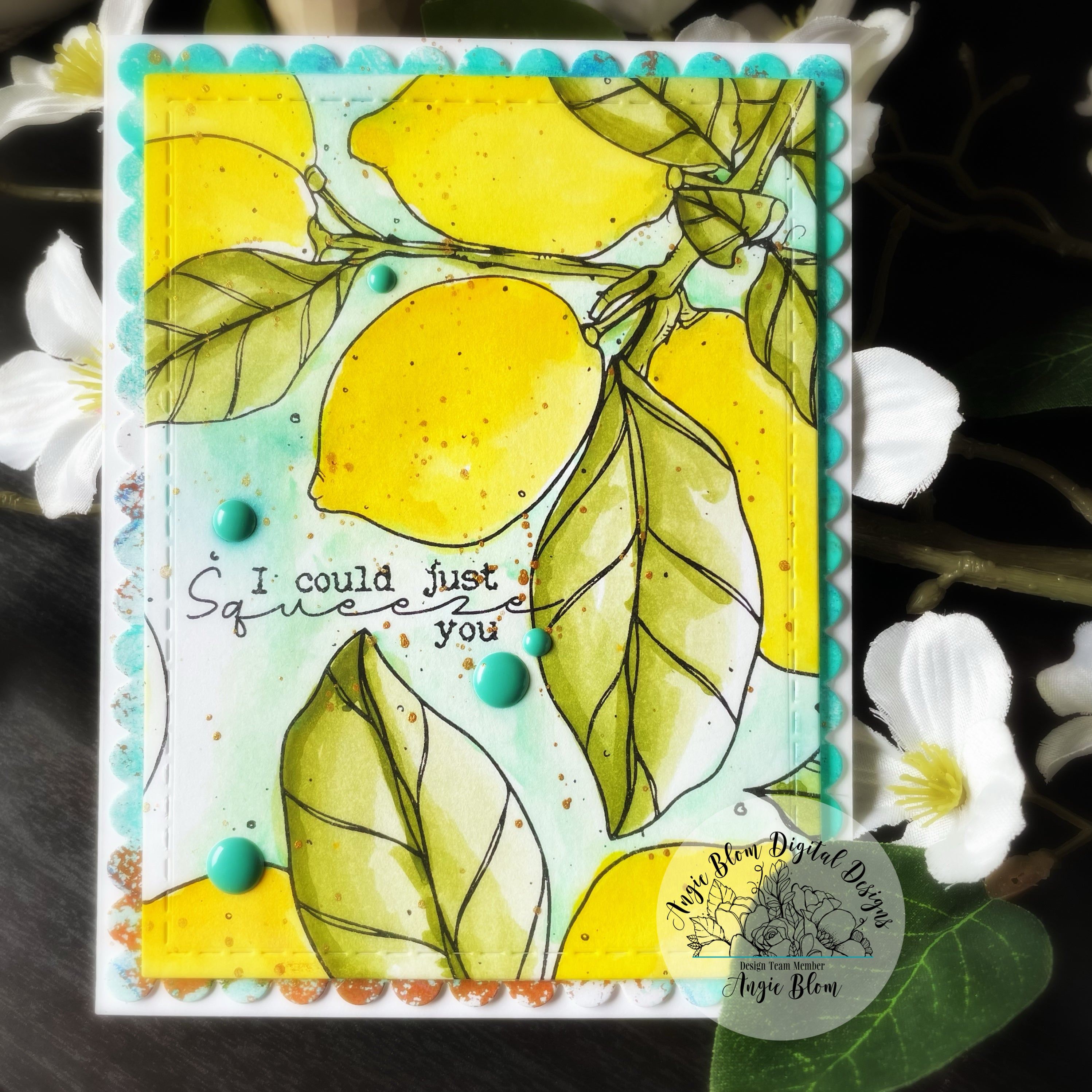 Lemon Squeeze Background Kit