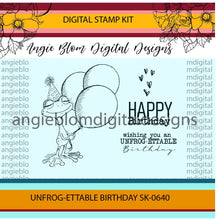 Load image into Gallery viewer, Unfrog-ettable Birthday