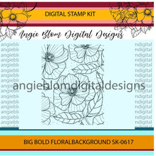 Load image into Gallery viewer, Big Bold Floral Background