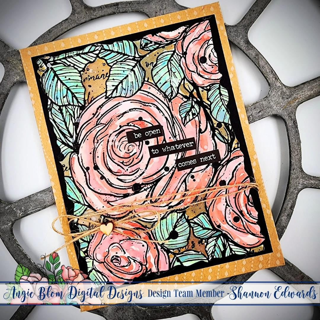 Angie Script Rose Script Background Kit – Angie Blom Digital Designs