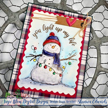 Load image into Gallery viewer, Postage Snowman