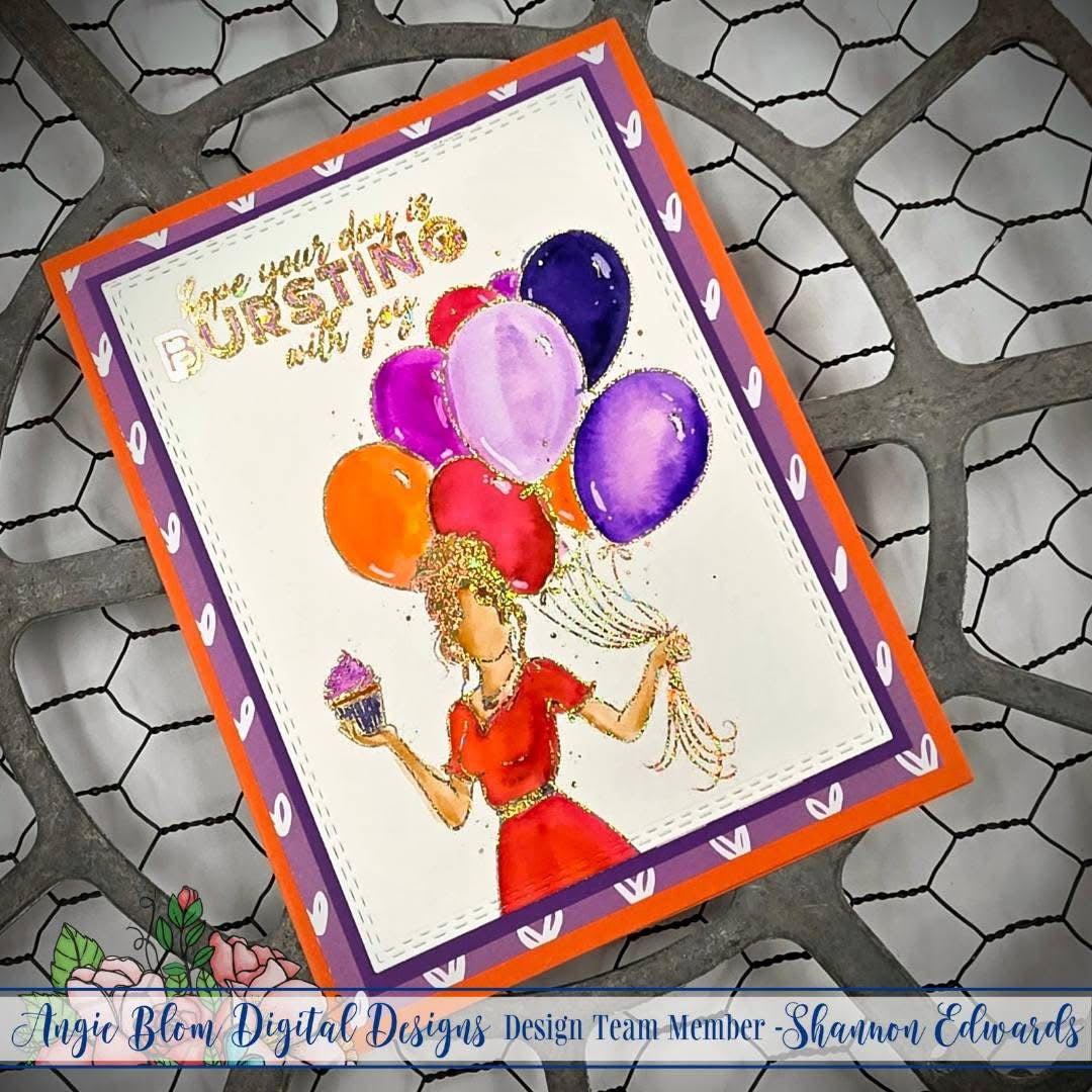 Bursting Birthday Girl