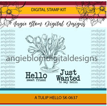 Load image into Gallery viewer, A Tulip Hello