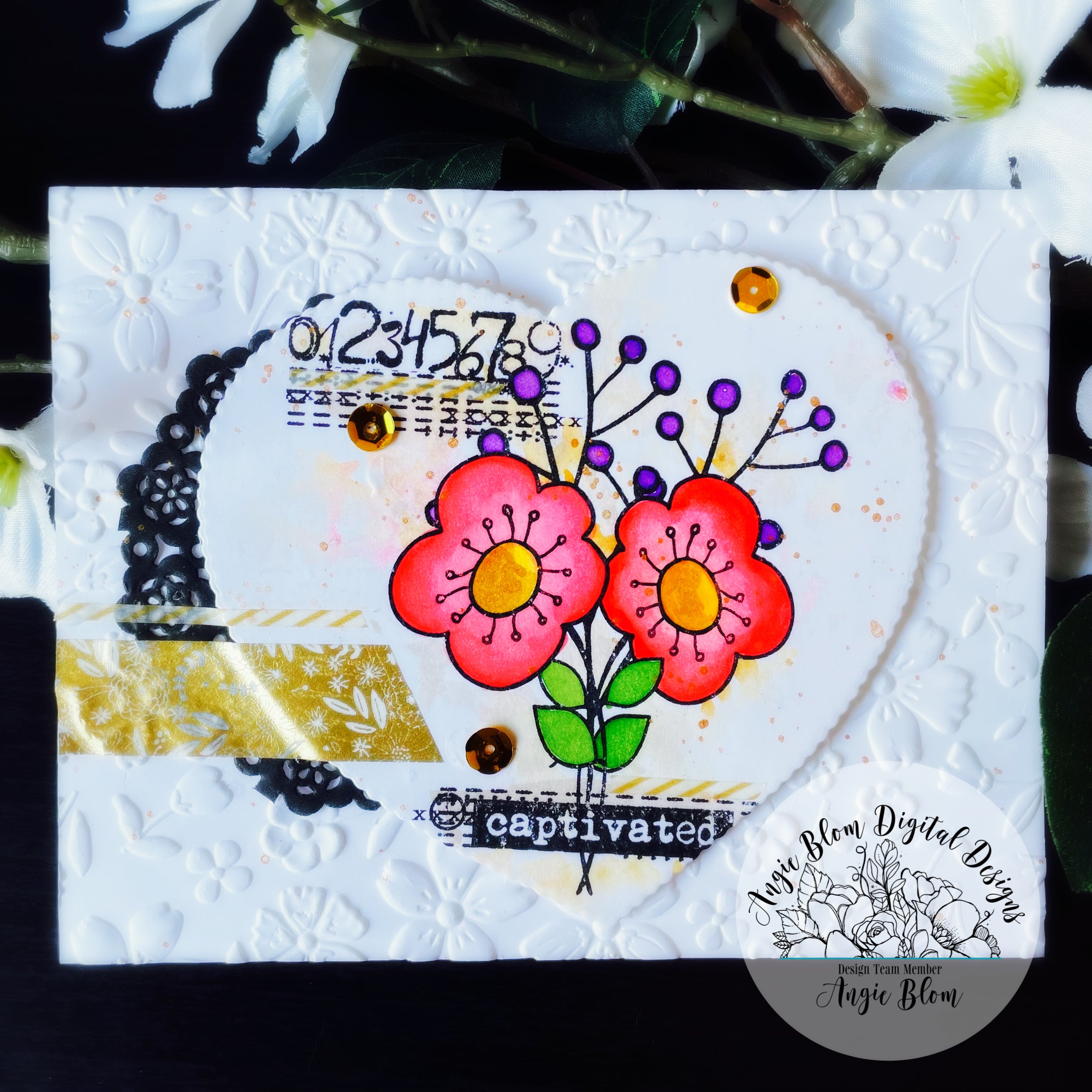 Doodle Flower Elements 1