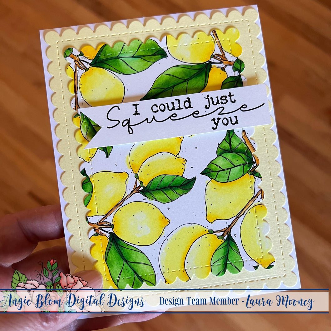 Lemon Squeeze Background Kit