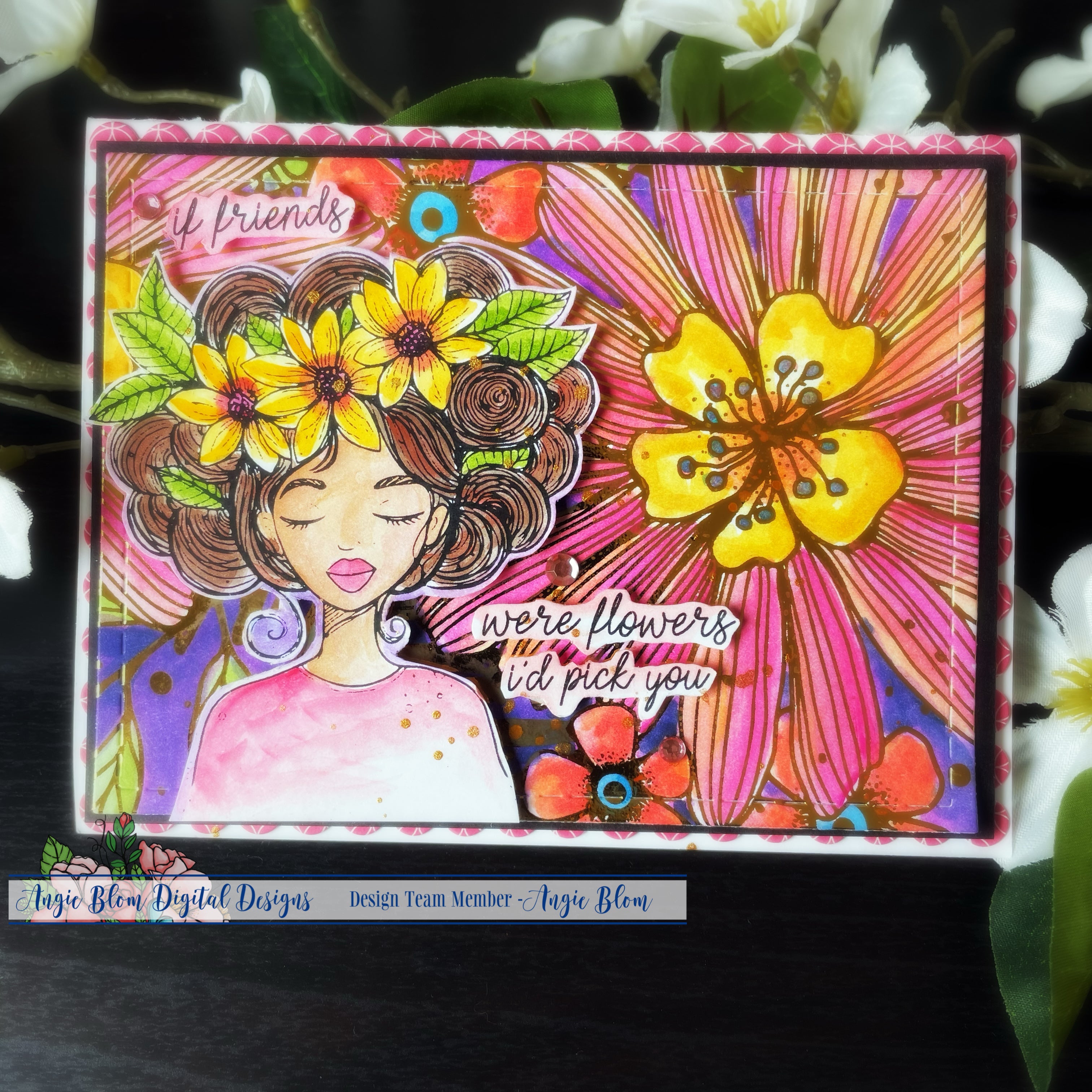 Gorgeous Blooms Background