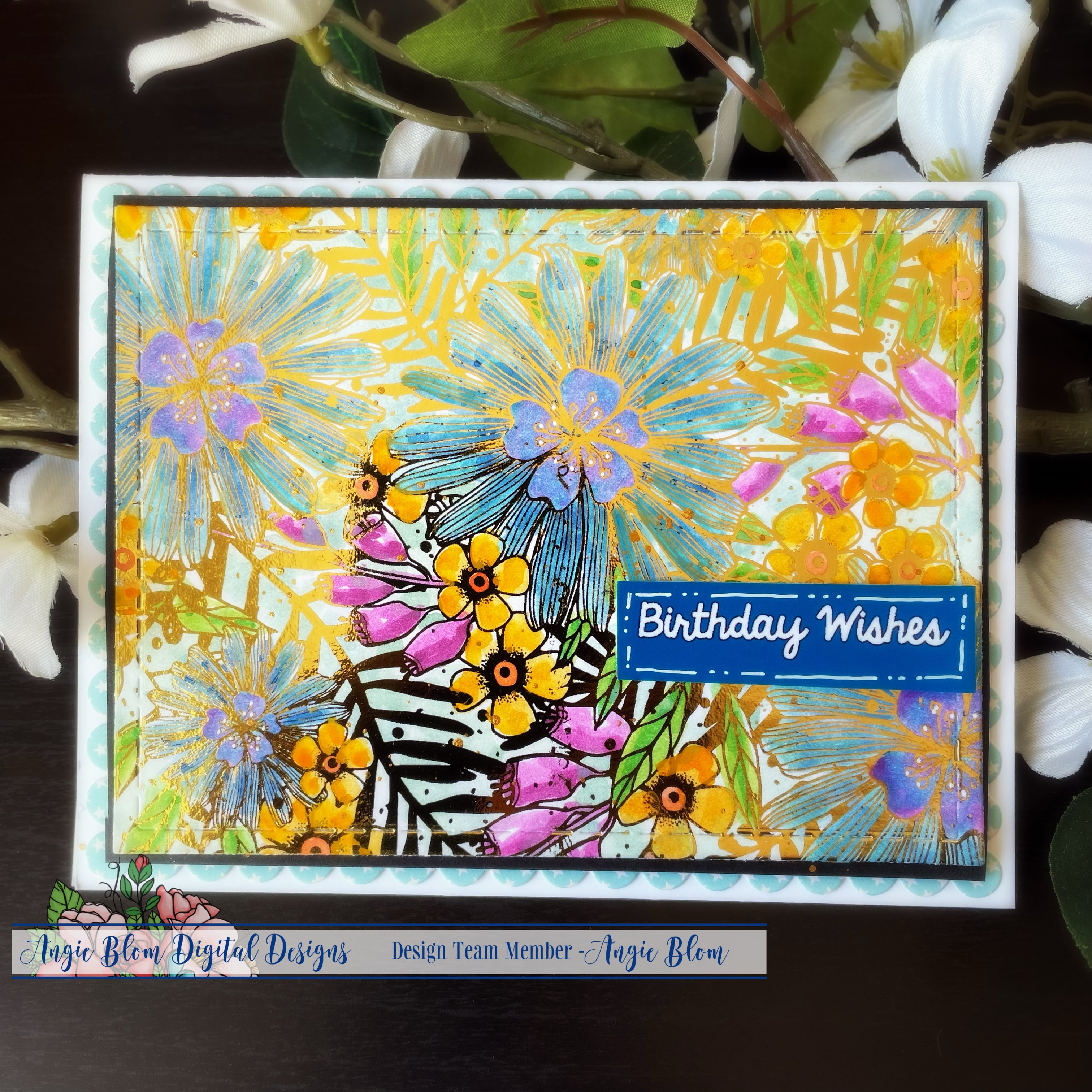 Gorgeous Blooms Background