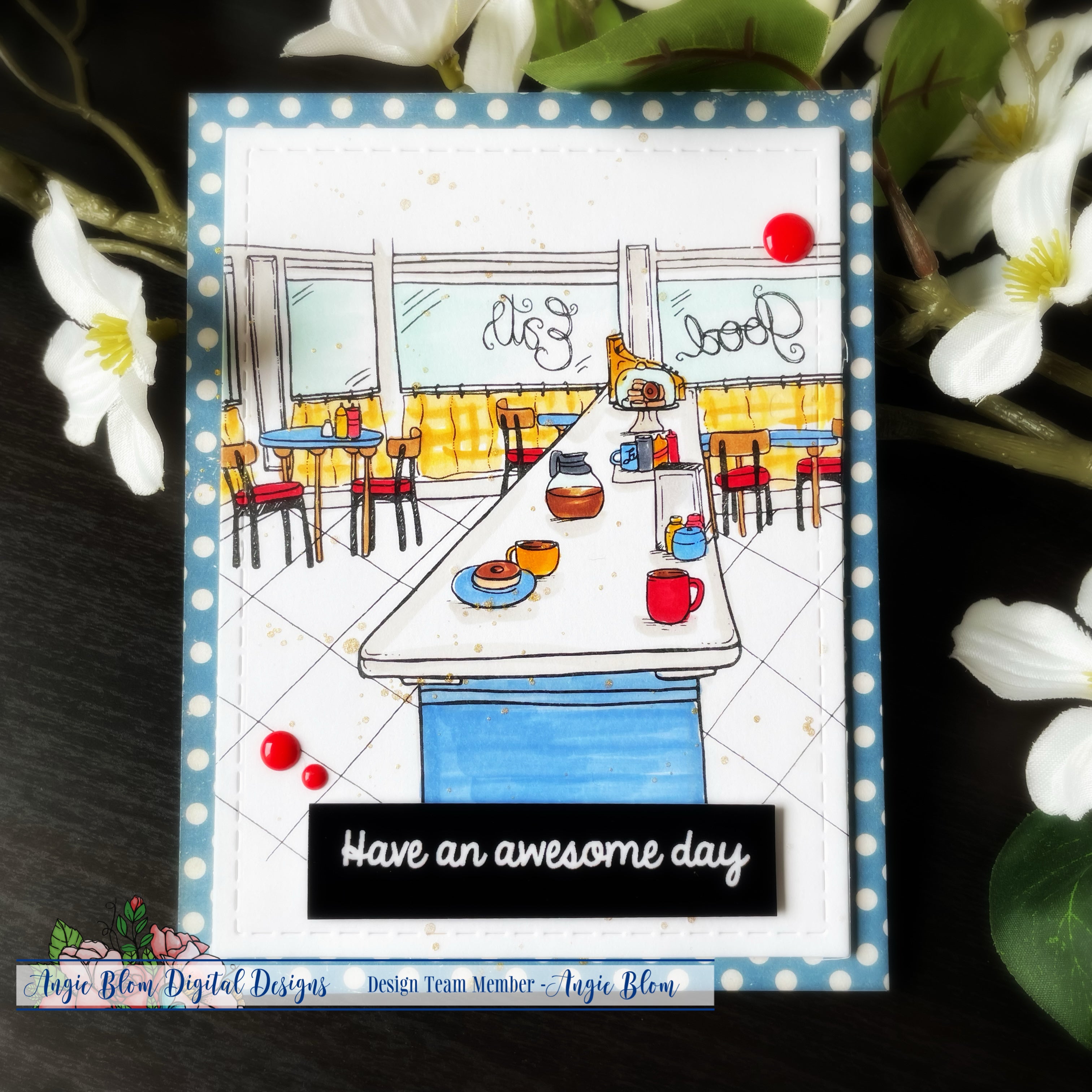 Good Eats Diner Background