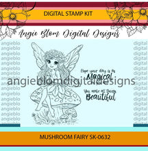 Load image into Gallery viewer, Mushroom Fairy