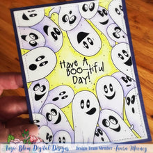 Load image into Gallery viewer, Boo-tiful Day Ghosts Background