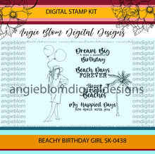 Load image into Gallery viewer, Beachy Birthday Girl