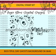 Load image into Gallery viewer, Boo-tiful Day Ghosts Background