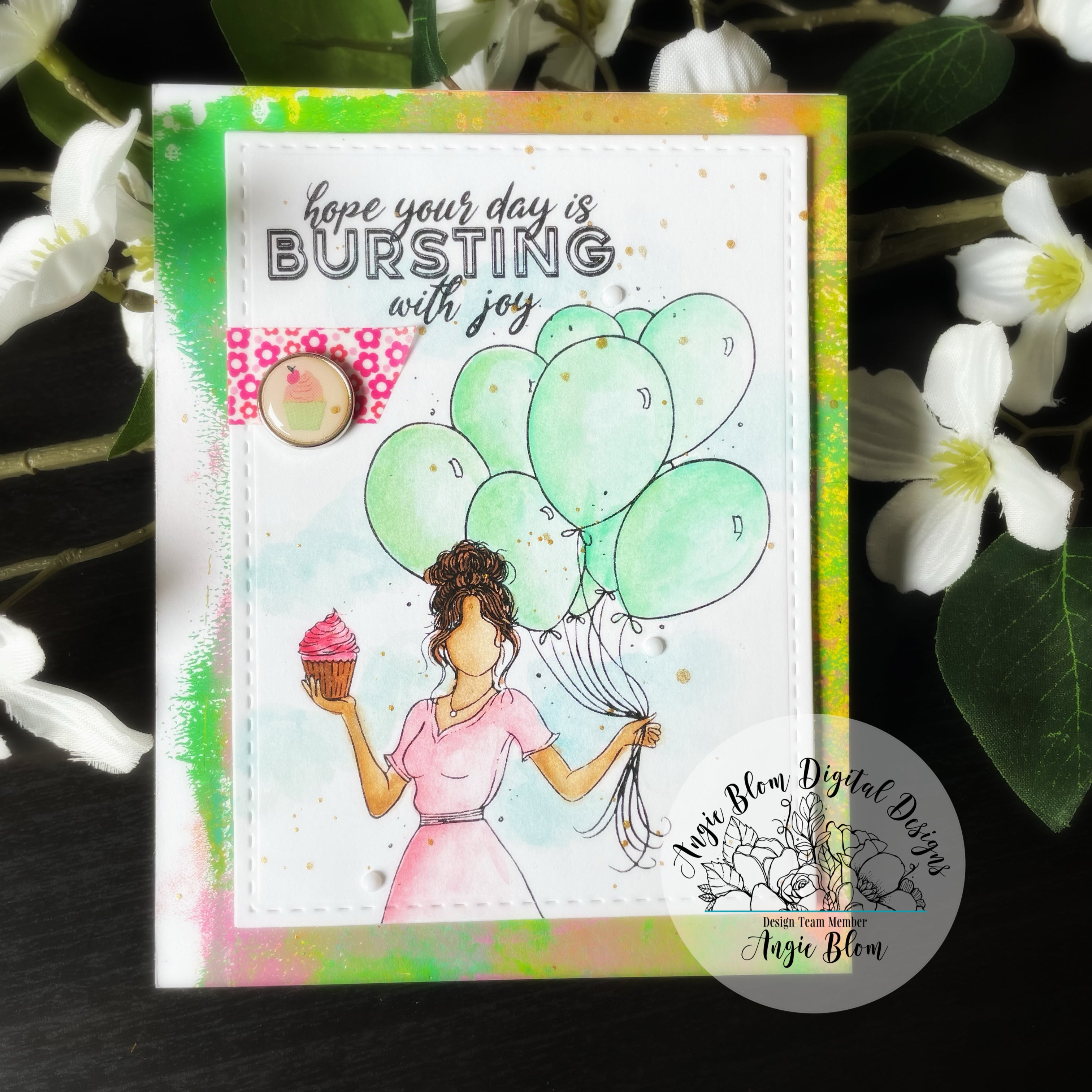 Bursting Birthday Girl