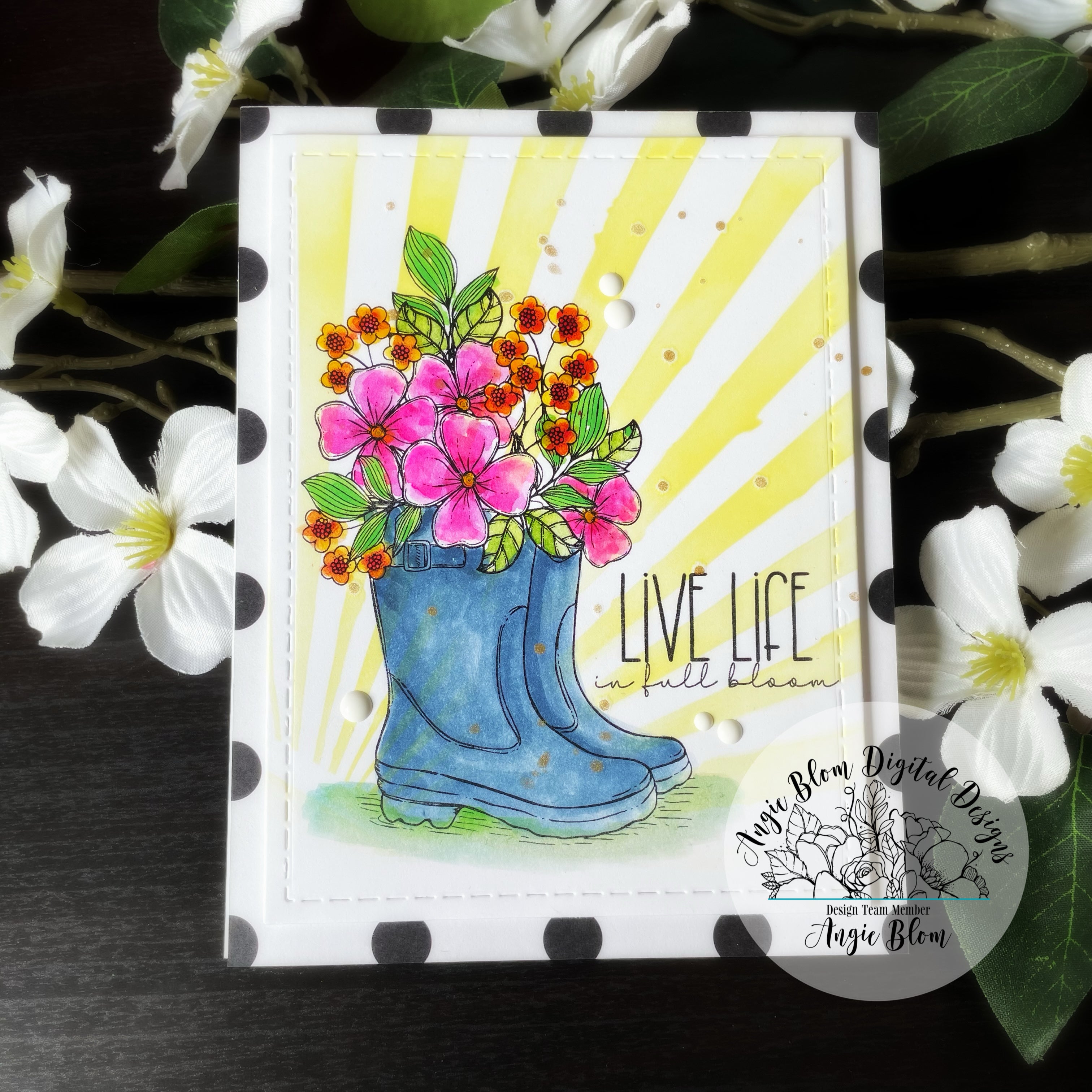 In Full Bloom Rainboots