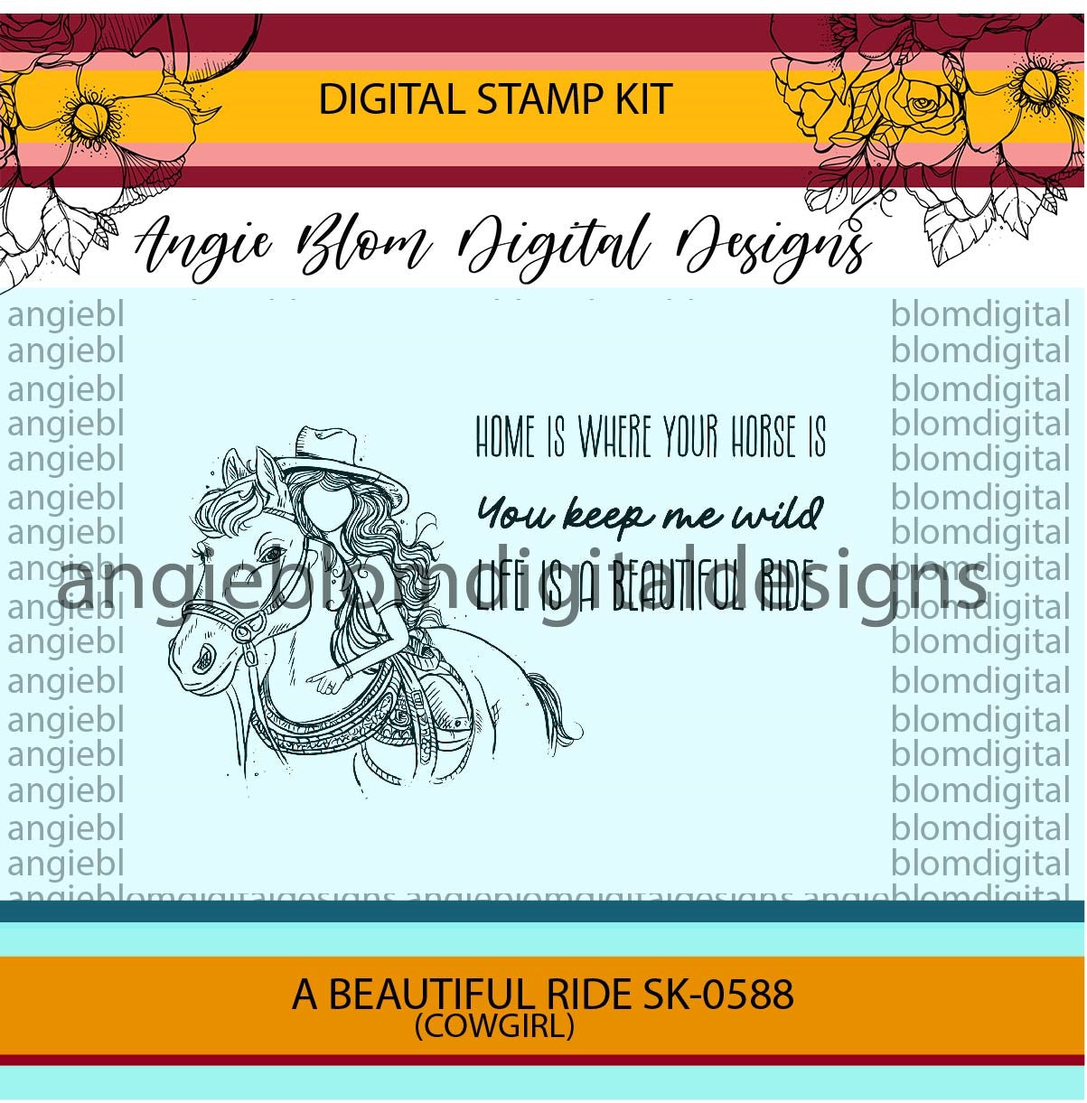 A Beautiful Ride (cowgirl)