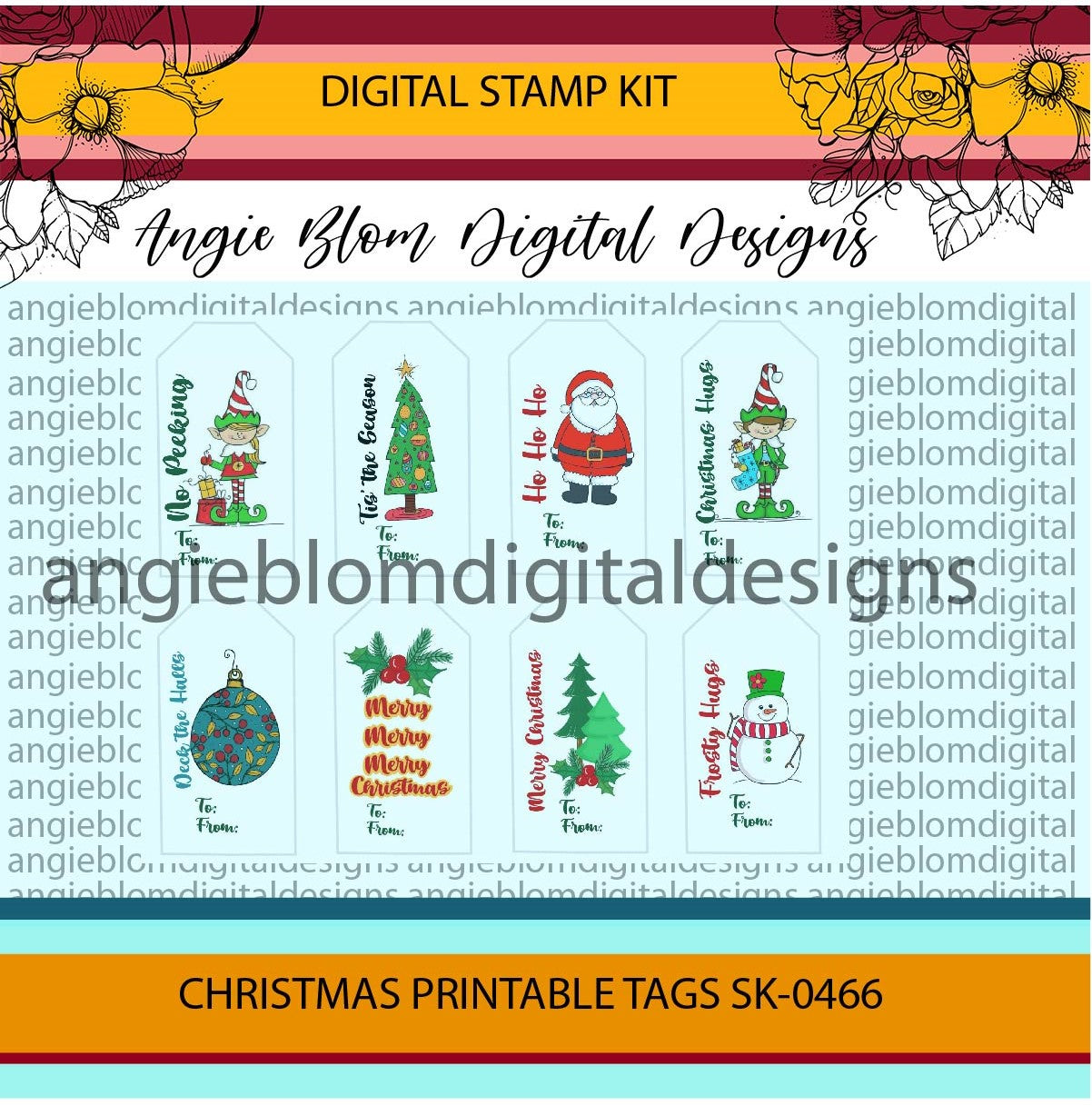 Christmas Printable Tags