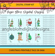 Load image into Gallery viewer, Christmas Printable Tags