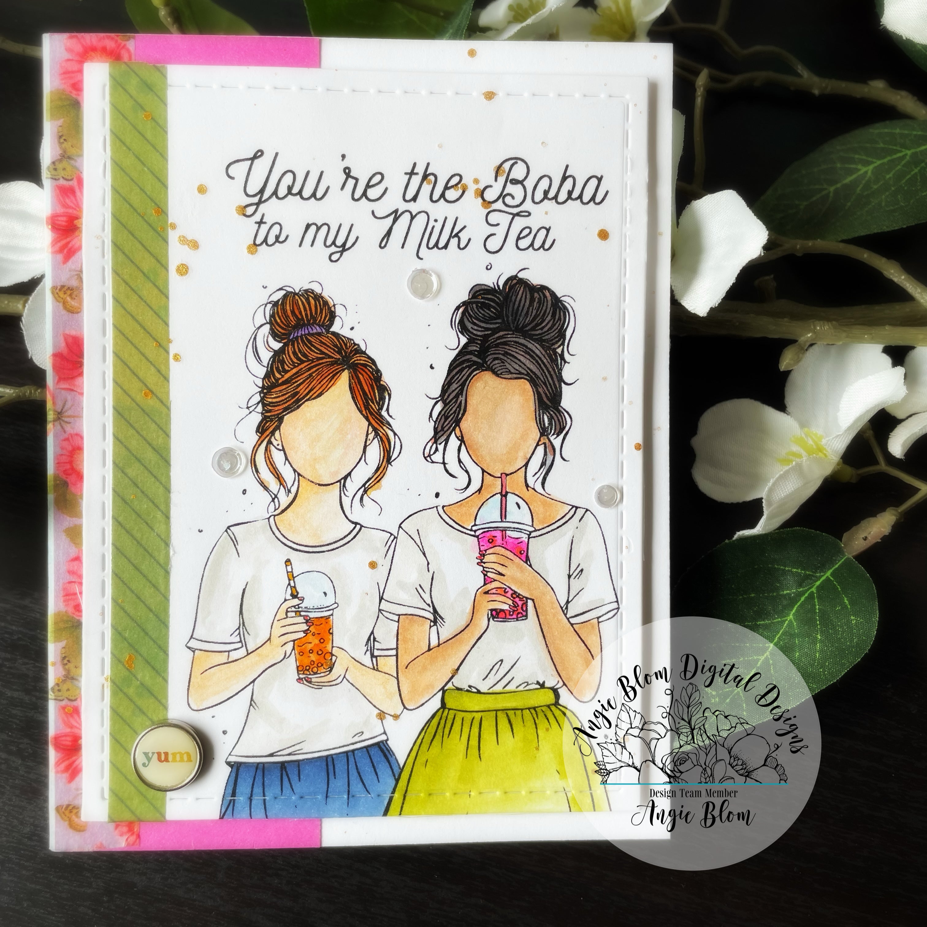 Sweet Boba Tea Girls