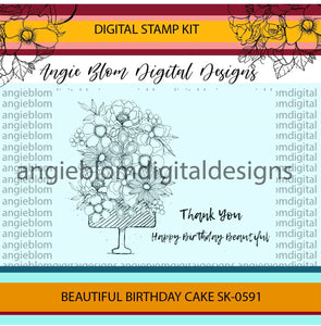 Beautiful Birthday Cake