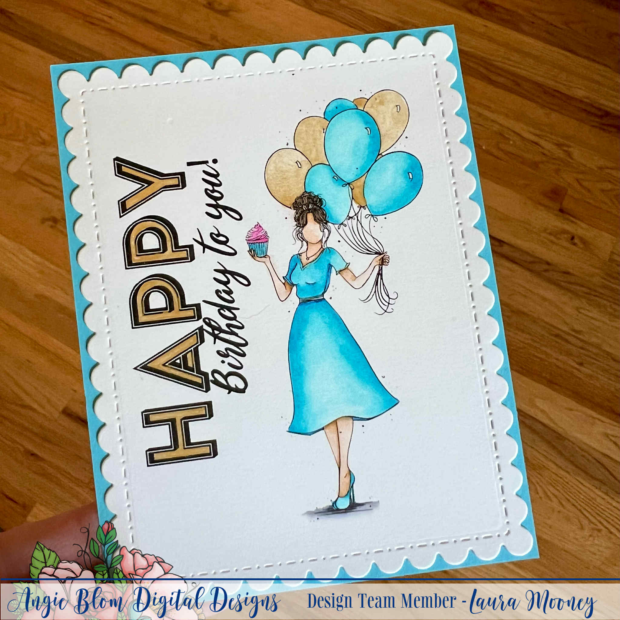 Bursting Birthday Girl