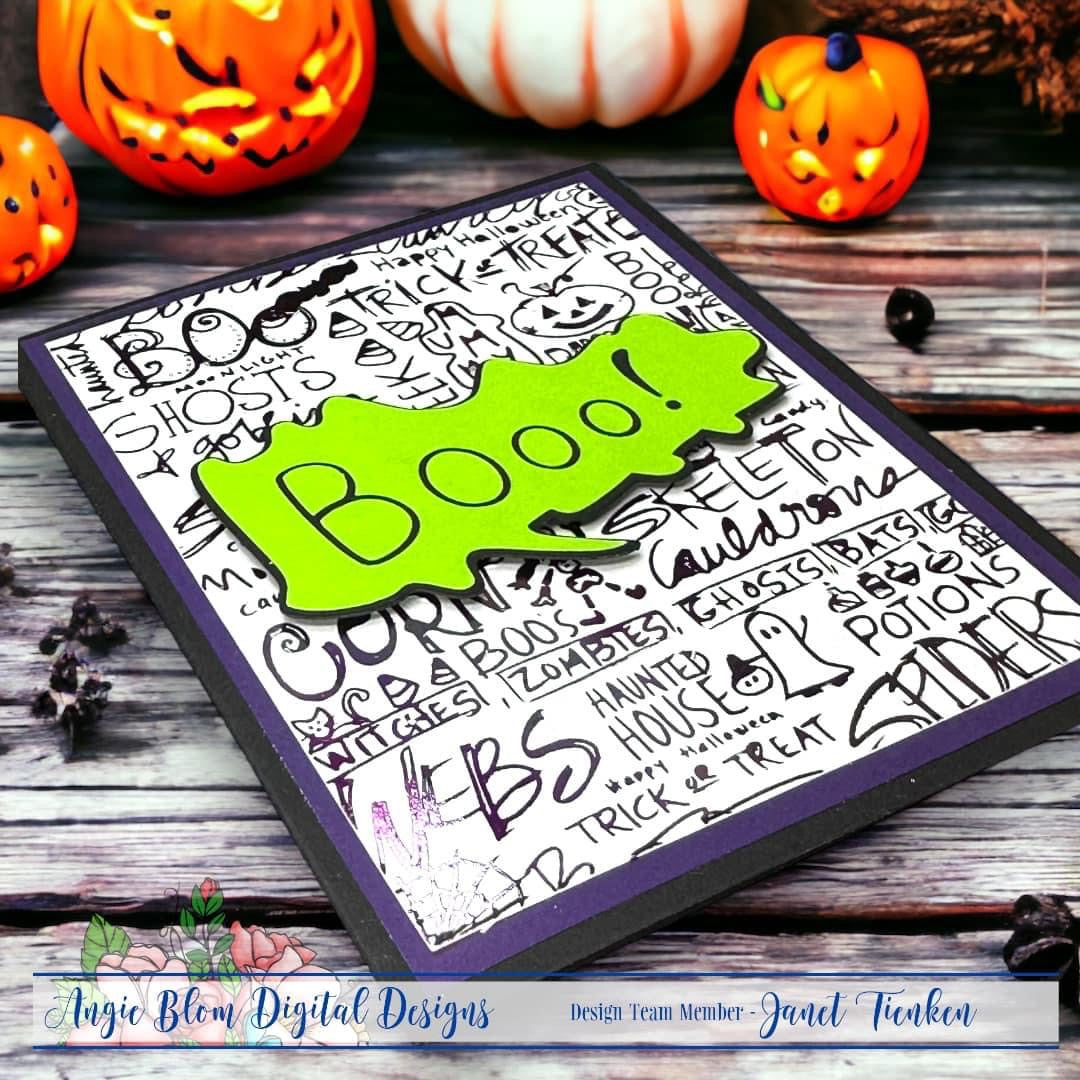 Haunted Halloween Background